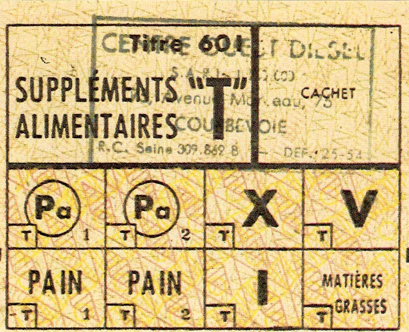 ticket de pain