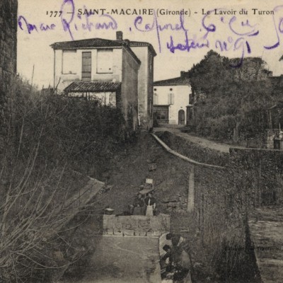 Saint Macaire Le lavoir du Thuron 02