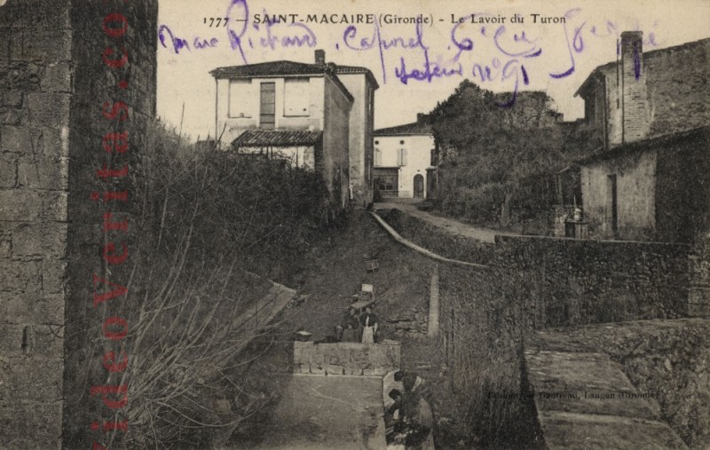 Saint Macaire Le lavoir du Thuron 02