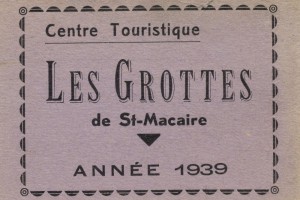 Saint Macaire Les Grottes Billet d entree