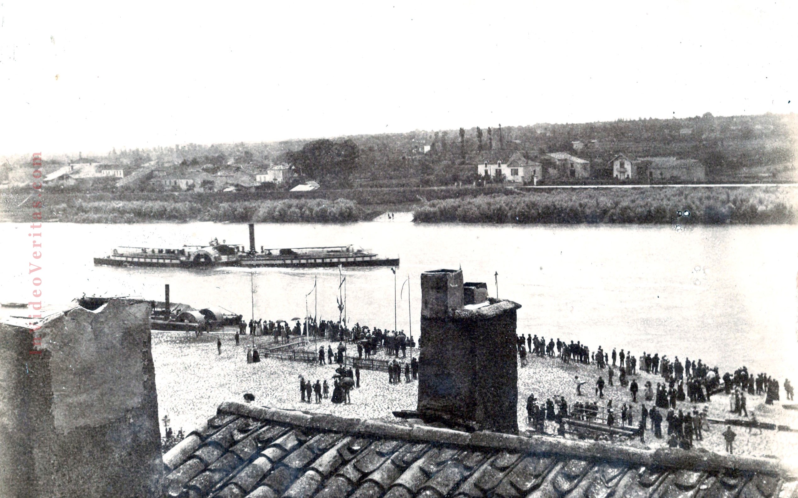le port de la reole photo 1890 2