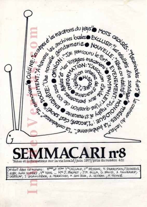 tn SEMMACARI n  8 p 00
