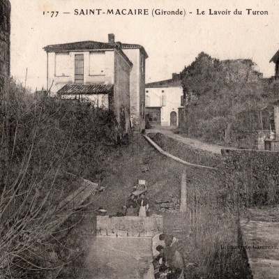 Saint Macaire  le lavoir du turon