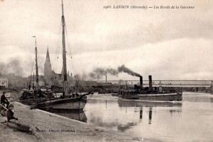 08 Langon Les bords de Garonne