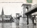 144 langon eglise et ancien pont suspendu