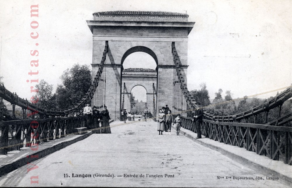 145 langon entr  e de l ancien pont