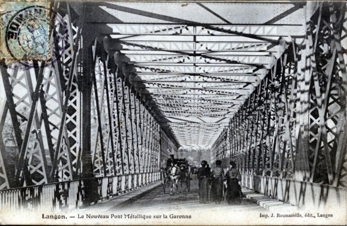 149 langon nouveau pont m  tallique