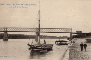 Cadillac Les bords de la Garonne