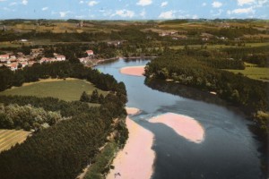 Caudrot Les rives de la Garonne