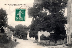 CPA St Pierre La route nationale