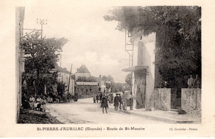 st pierre d aurillac route de st macaire