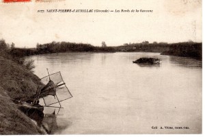 18 saint pierre d aurillac  gironde  les bords de la garonne