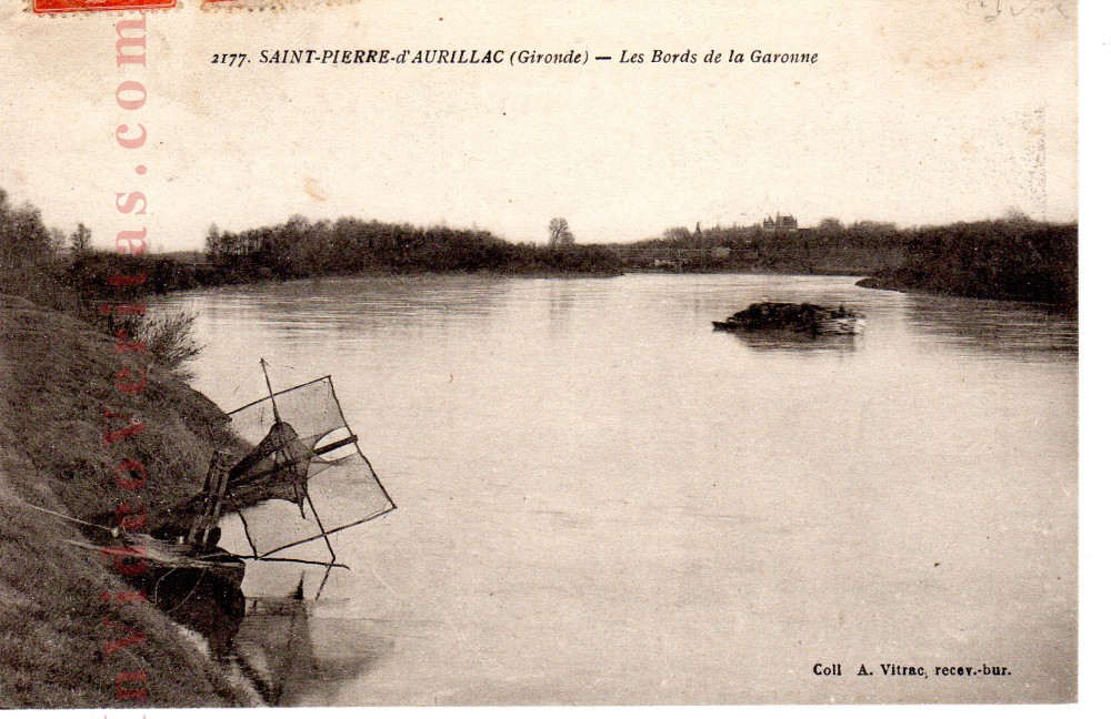 18 saint pierre d aurillac  gironde  les bords de la garonne