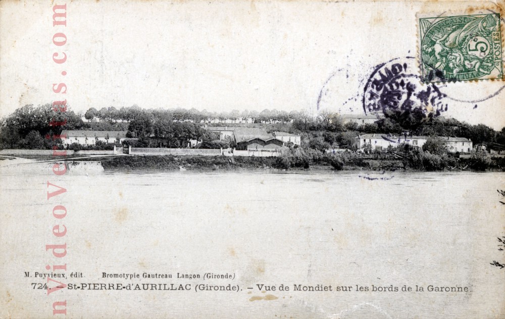 22 1  724 st pierre d aurillac  gironde  vue de mondiet sur les bords de la garonne