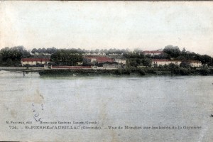 22 2  724 st pierre d aurillac  gironde  vue de mondiet sur les bords de la garonne