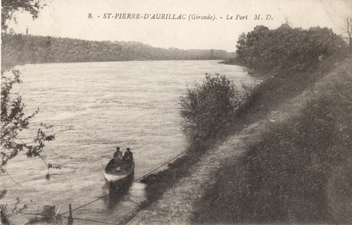 23 st pierre d aurillac  gironde  le port