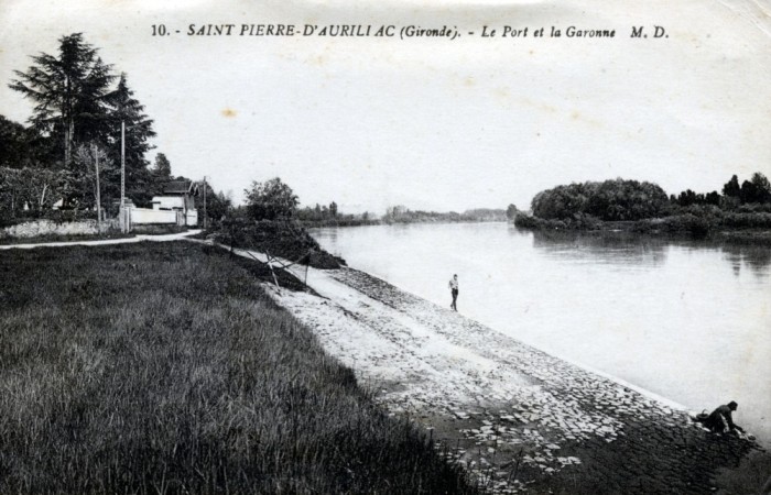 2 10 saint pierre d aurillac  gironde   le port de la garonne 