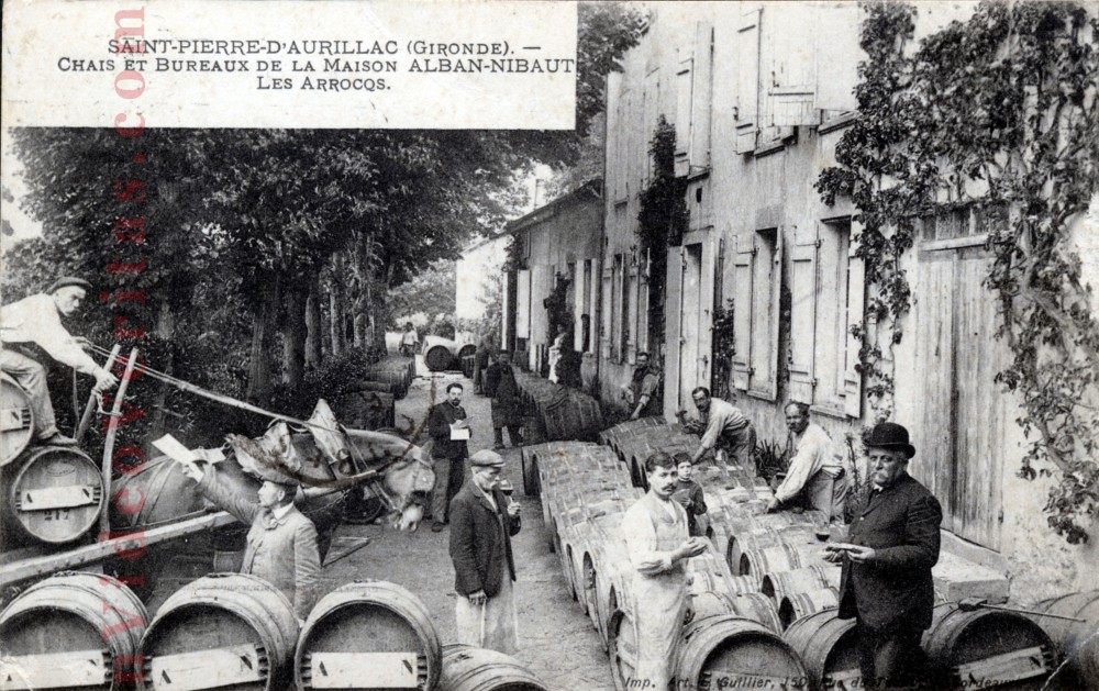 8 saint pierre d aurillac  gironde  chais et bureaux de la maison alban nibaut les arrocqs