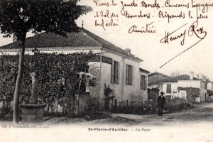 CPA St Pierre L ancienne Poste