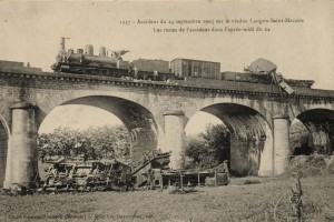 Saint Macaire Viaduc Accident du 24 Septembre 1905