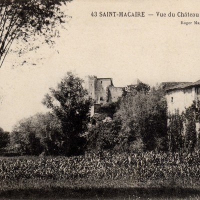 Saint Macaire Vue du Chateau 01
