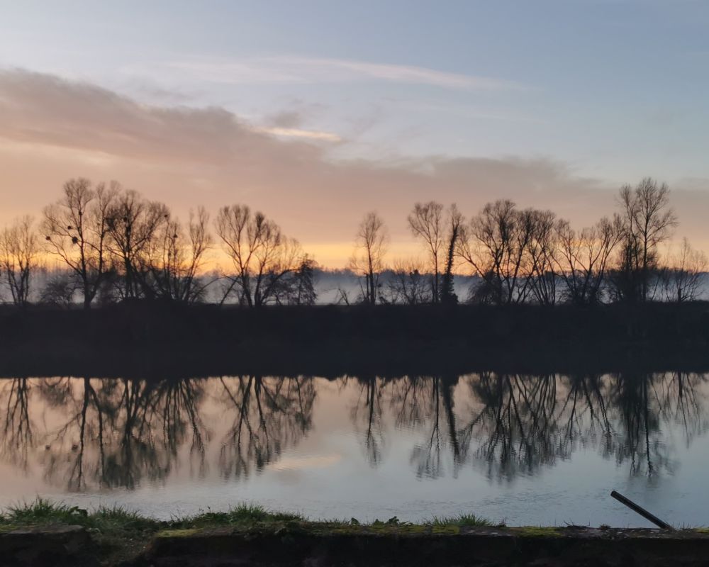 Coucher et lever de soleil