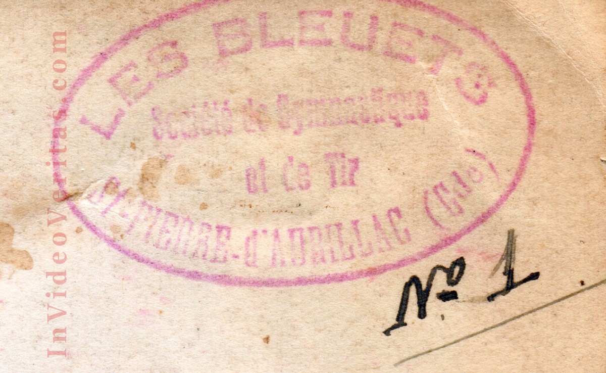 tampon societe gymnastique de tir