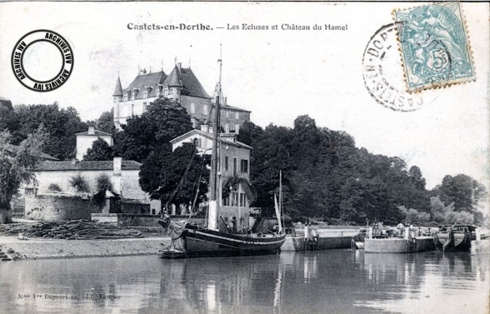 04 castets les ecluses et chateau du hamel copie