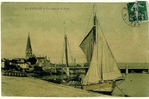langon le quai et le pont