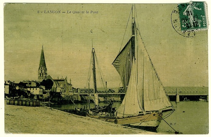 langon le quai et le pont