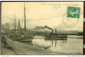 langon les bords de la garonne