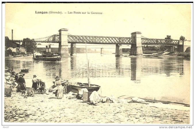 langon les ponts sur la garonne