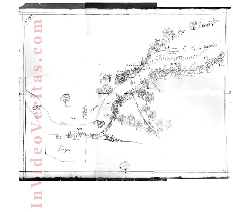 carte st macaire reconnstituee