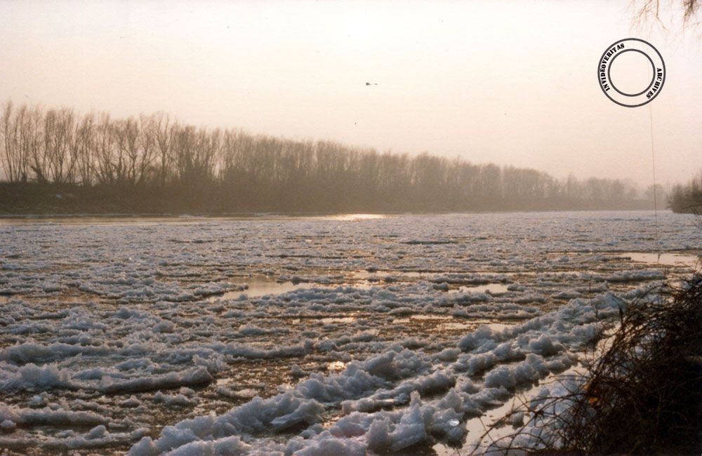 La Garonne gelée 1985