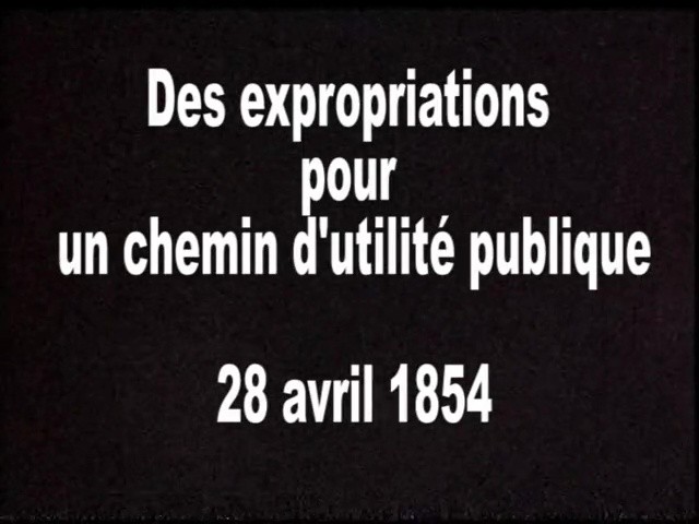 Les expropriations