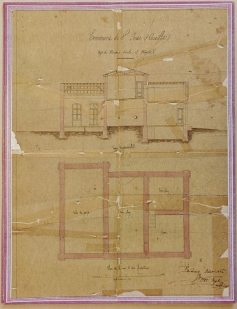 1 projet de maison d ecole et mairie