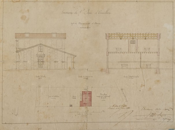 2 projet de maison d ecole et mairie