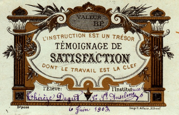 23 bon point scolaire