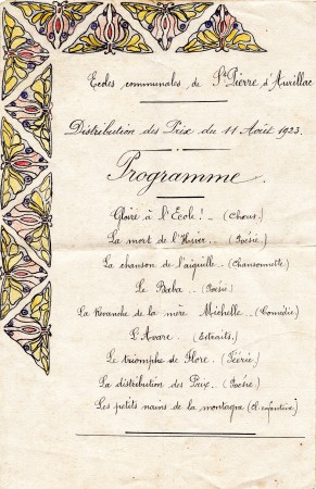 distribution des prix spa